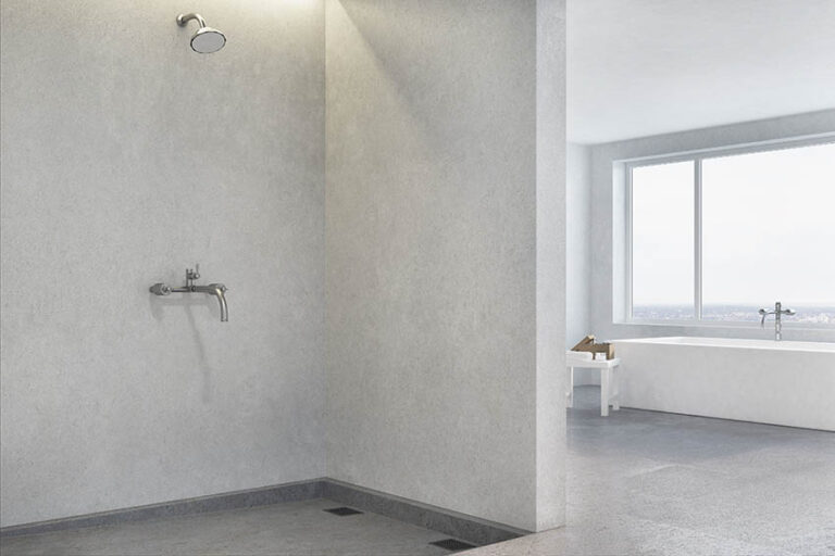 Plaster Shower Walls (Bathroom Finishes)