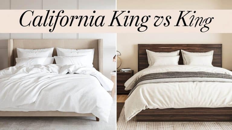 California King vs King (Mattress Size Differences)