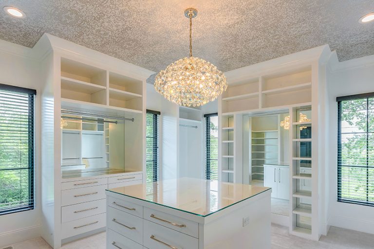 Closet Chandelier Ideas (7 Styles & Lighting Designs)