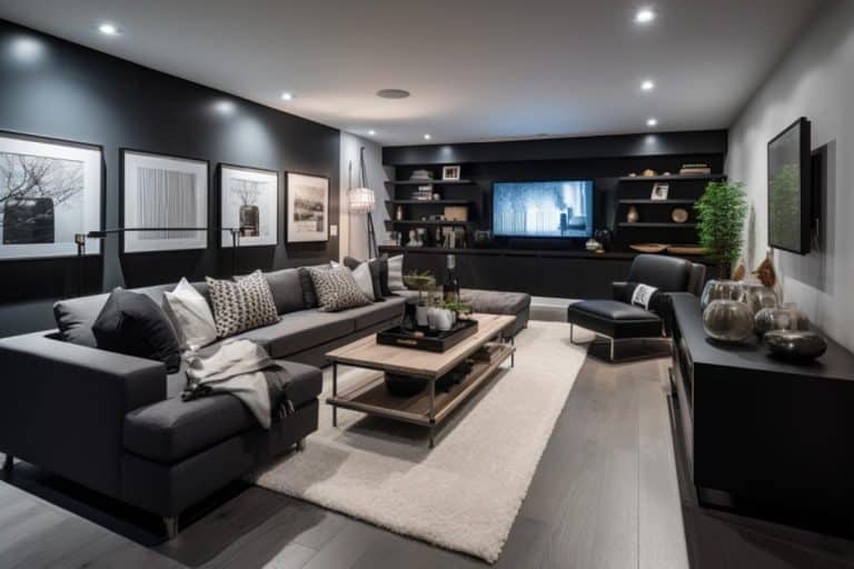 Black Basement Walls (How to Create a Stylish Design)
