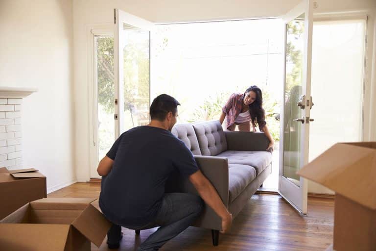 How to Get a Couch Through a Door (Sizes & Moving Tips)