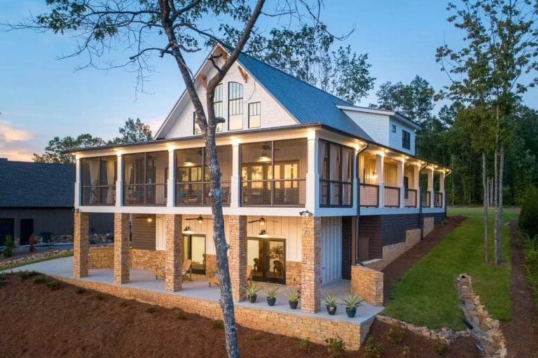 Charming Lakefront Home Plan With Wraparound Porch To Maximize Views