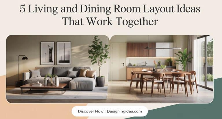 5 Living and Dining Room Layout Ideas That Work Together
