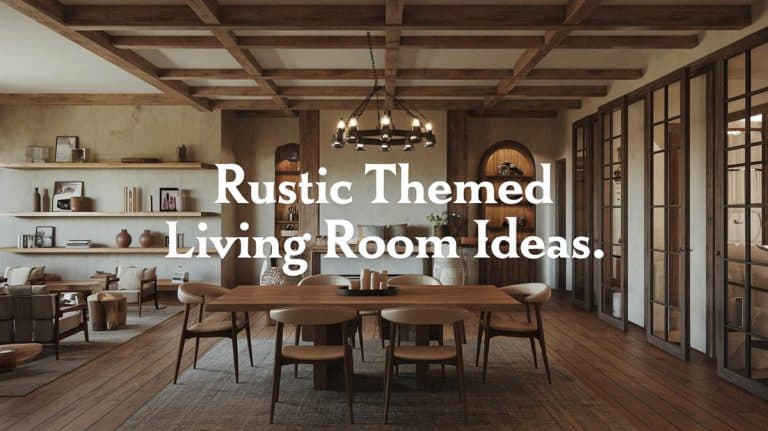 Rustic Themed Living Room Ideas